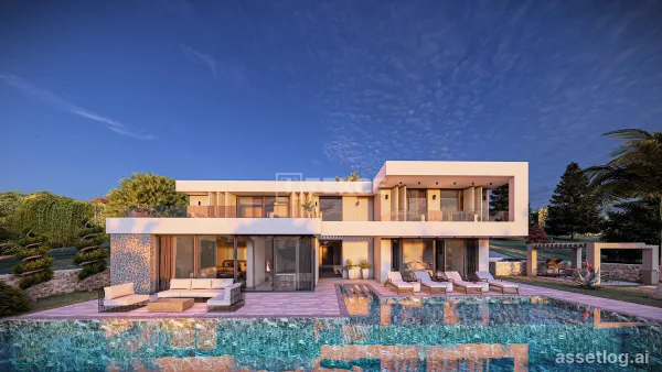 Private Pool and Sea View Villa for Sale in Kaş Kalkan
