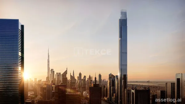 Prestigious Apartments in the World’s Second-Tallest Tower in Dubai