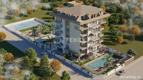 Stylish Apartments in Kestel Alanya, 200 m from the Beach