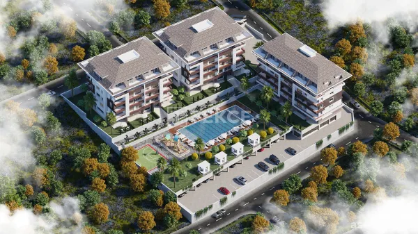 Stylish Mountain View Apartments in Alanya Kestel
