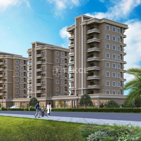 Investment Apartments in a Brand Project in Mezitli Mersin