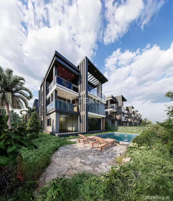 Detached Villas in a Stylish Project in Mezitli Mersin