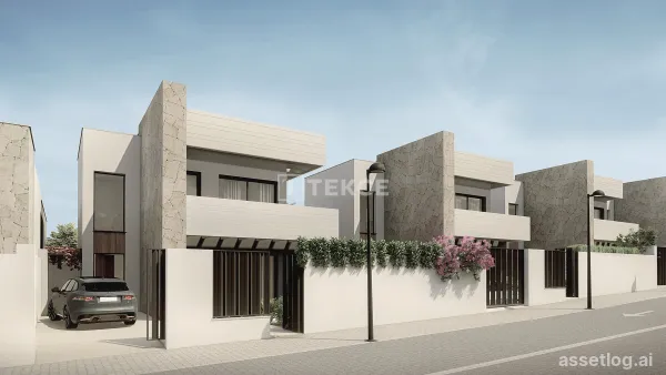 Moderní vily na prodej s bazénem a připravené na solární systémy v San Juan Terreros