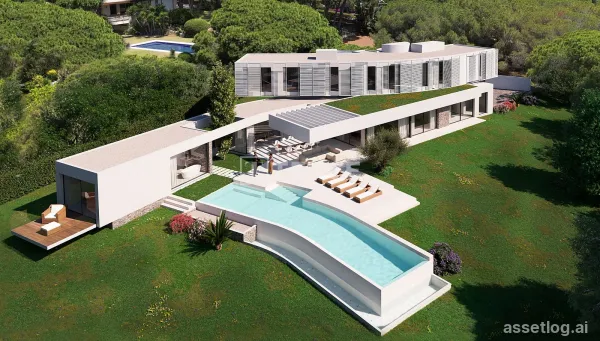 Exclusive Villa in Sant Andreu de Llavaneres Barcelona with Pool