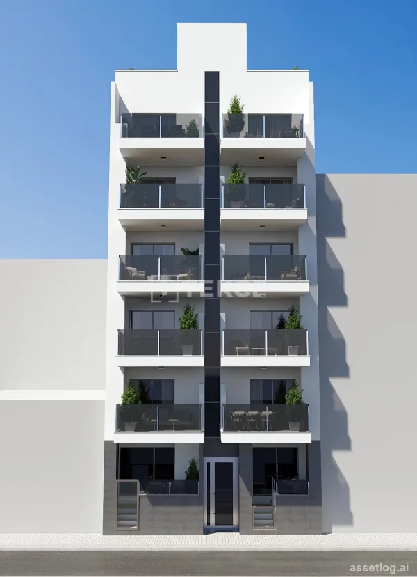 Moderní apartmány poblíž pláže v Torrevieja