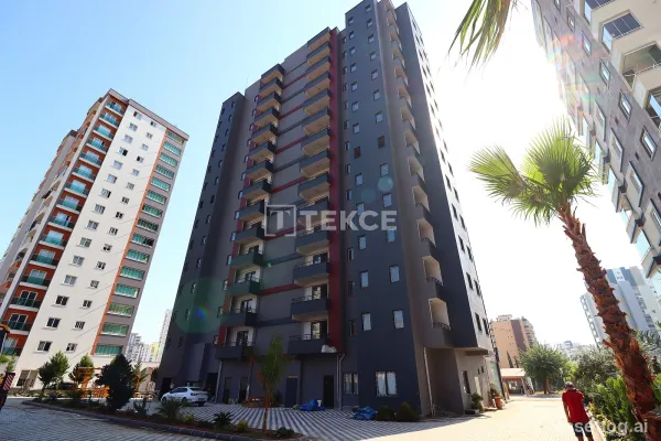Brand New Affordable Flats in a Stylish Complex in Mersin Tece