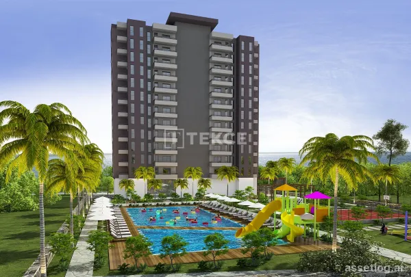 Seaview Apartments within Walking Distance of the Sea in Mersin