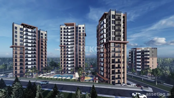 Brand New Apartments with Pool in Mersin