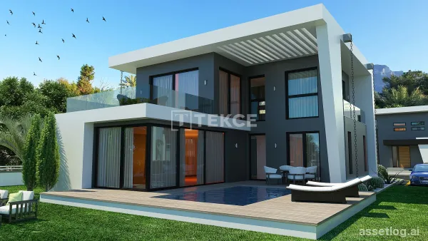 Villas with Pools in a Complex in Karşıyaka Girne