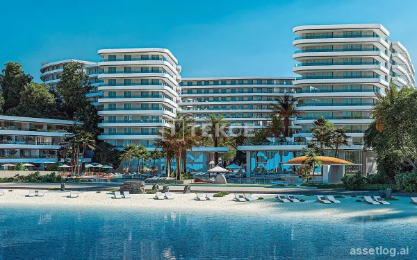Beachfront Apartments with Pool in Secure Complex in Kuşadası