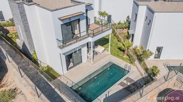 Sea View Villas Within Walking Distance to the Beach in Bodrum