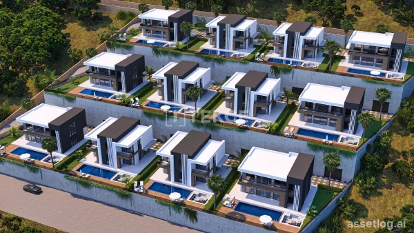 Detached Villas with Smart Home System in Alanya Kargıcak
