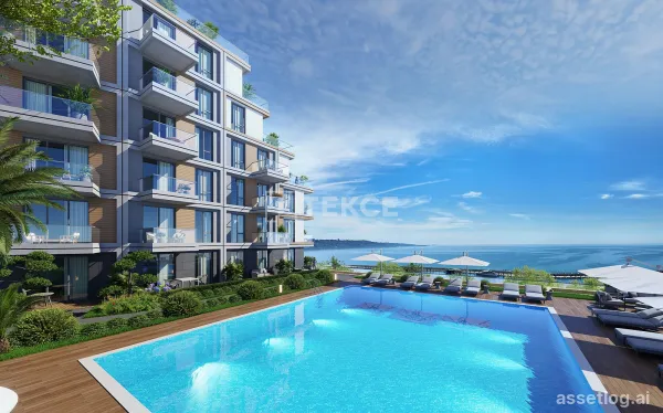 Apartments within a Sea View Project in Büyükçekmece İstanbul