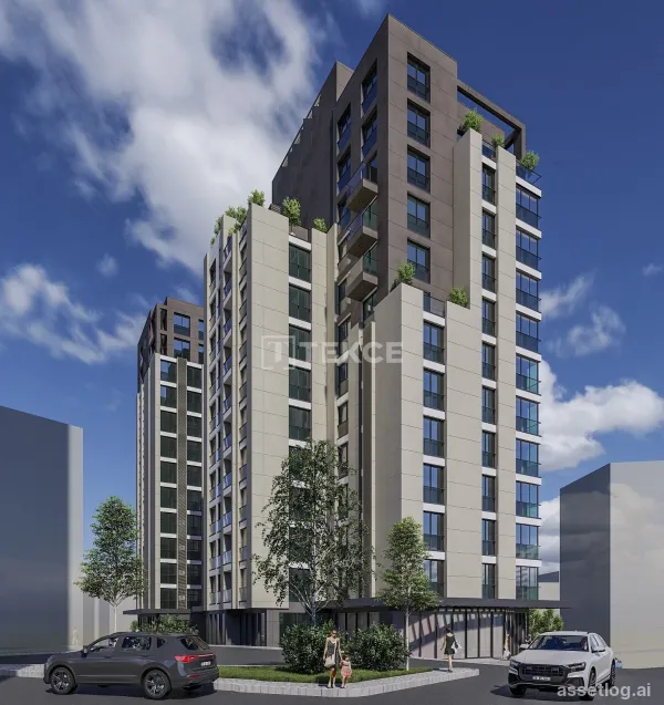 Stylish Real Estate Near E-5 Highway in İstanbul Kağıthane