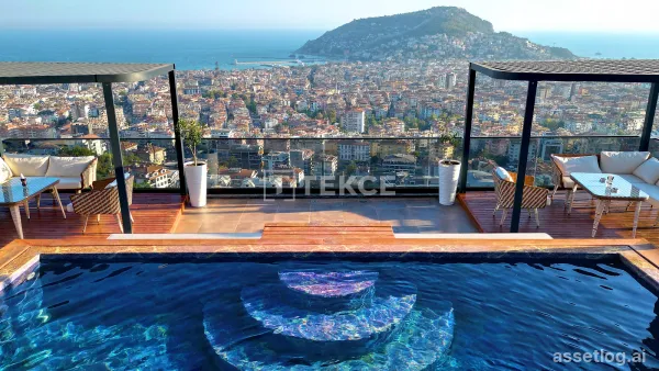 Key-Ready Apartments with Panoramic Sea View in Alanya