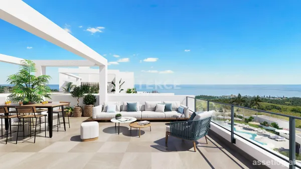 Sea View Golf Apartments in a Tranquil Area of Estepona Malaga