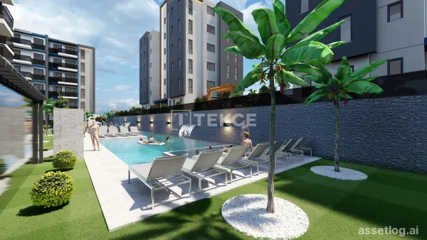 Apartments with Swimming Pool and Underground Parking in Antalya