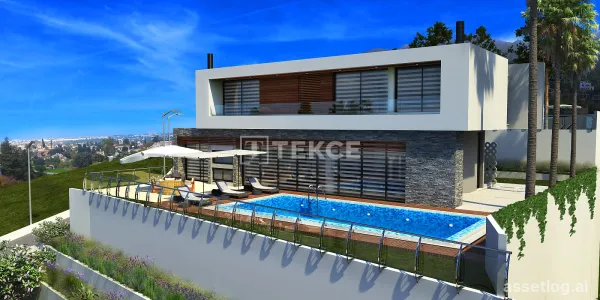 Detached Villas in a Complex with Private Pools in North Cyprus