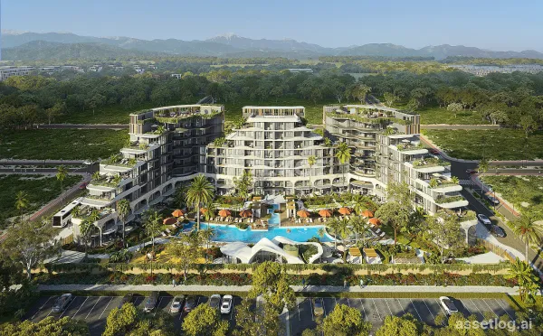 Apartments with High Rental Income in a Complex in Aksu Antalya