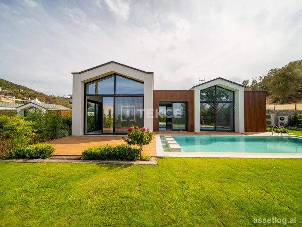 Sea and Nature View Villas Close to Marina in Bodrum Turkey