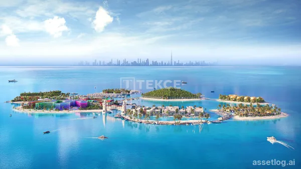 Beachfront Hotel Rooms with Rental Guarantee in World Islands Dubai