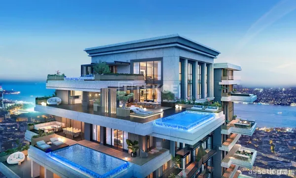 Spacious Real Estate in a Comprehensive Project in Istanbul Şişli