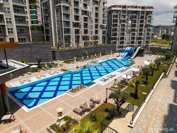 Apartments in a Complex with Rich Facilities in Alanya