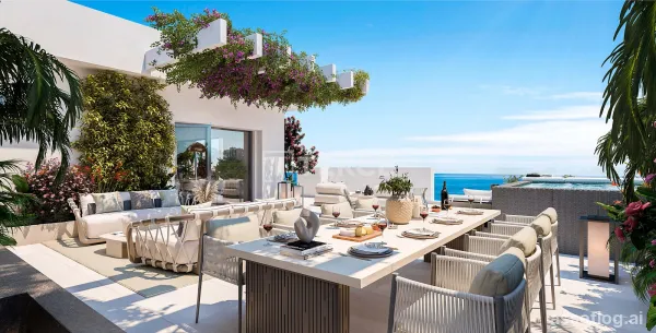 Apartments with Generous Terraces Close to Sea in Casares