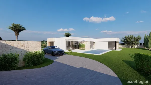 Luxusní nemovitosti s privátním bazénem a zahradou v Calpe, Alicante