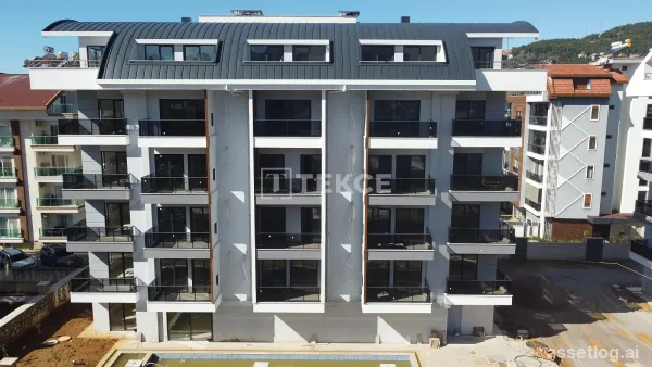 Flats in a Complex with Social Amenities in Alanya