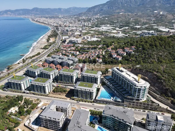Beachfront Turnkey Apartments in Kargıcak Alanya