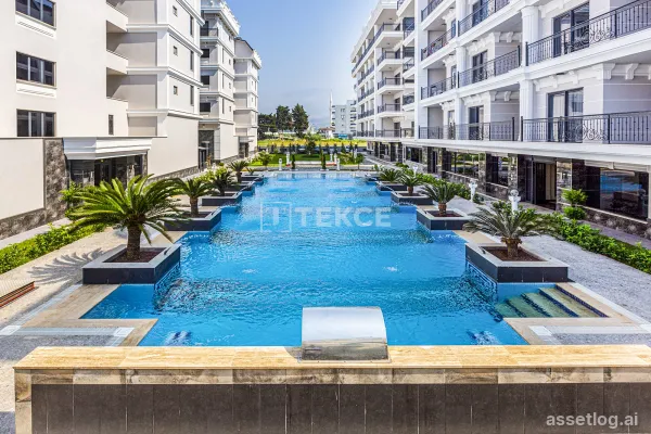 Ready to Move Apartments 50 M from the Sea in Alanya Kargıcak