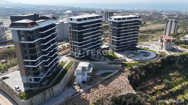 Apartments with Sea and Castle Views in Alanya Kestel