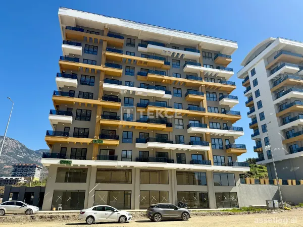 Stylish Real Estate 800 M from the Sea in Mahmutlar Alanya