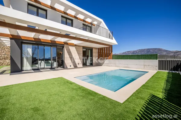 Samostatné luxusní villy v klidném Polopu Costa Blanca