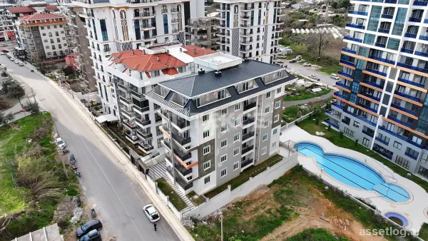 Seaview Apartments Close to Centre in a Complex in Alanya