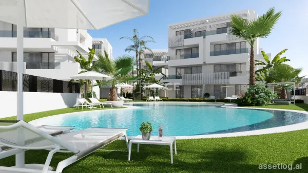 Trendy Apartments Inside an Exclusive Resort in Murcia