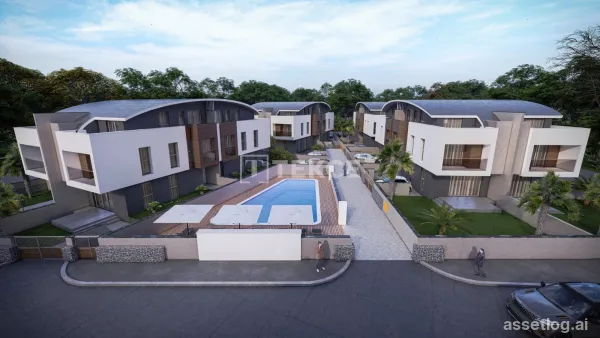 Villas with a Pool and Private Gardens in Döşemealtı Antalya