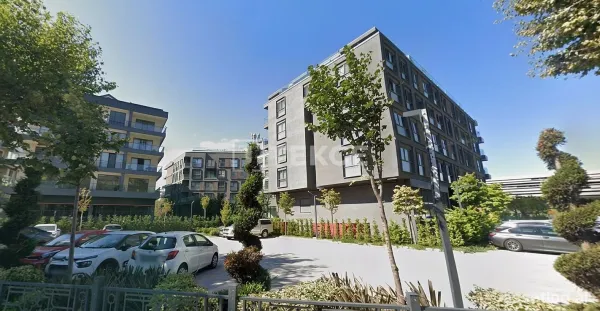 Apartments in Front of Metro Station in İstanbul Kağıthane