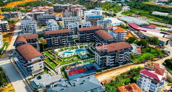 Stylish Flats with Pool Close to the Beach in Alanya Oba