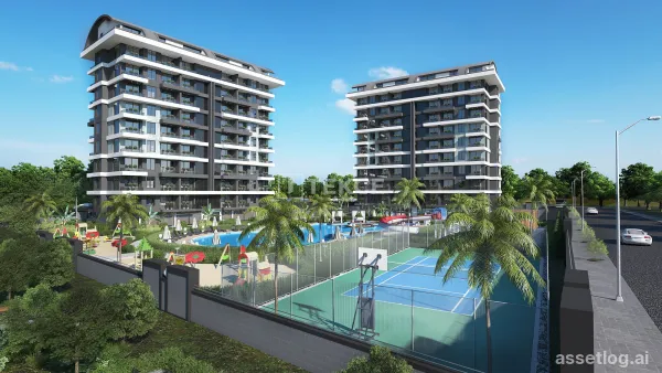 Real Estate Project with Residency Permit in Alanya Demirtaş