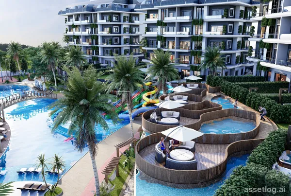 Apartments in a Lux Complex for Sale in Alanya, Kargıcak