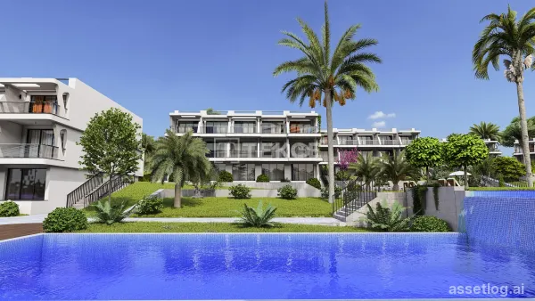 Apartments in a Complex Close to the Sea in North Cyprus Tatlısu