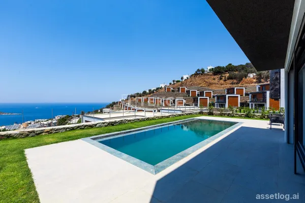 Detached Villas with Sea View and Private Beach in Bodrum Yalıkavak