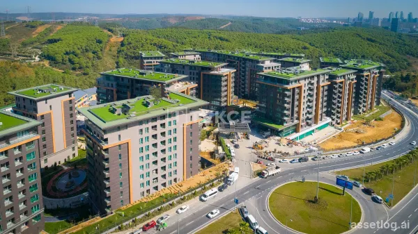 Special Concept Apartments for Sale with Forest View in Kağıthane