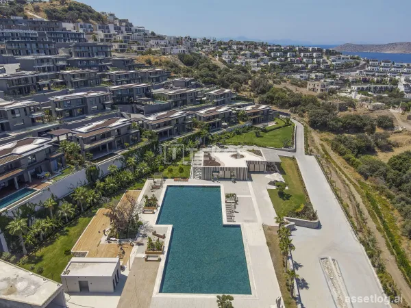 Sea-View Properties in a Project with Private Beach in Bodrum