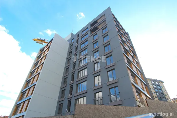Forest-View Apartments in a Family-Free Complex in Kagithane