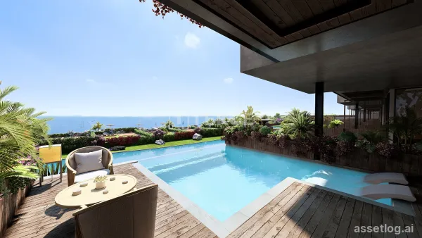 Flats with Private Swimming Pools in North Cyprus Tatlısu