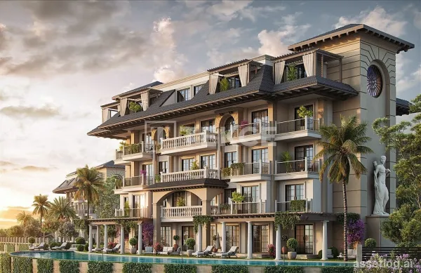 Elegant Apartments Intertwined with Nature in Alanya Kargıcak