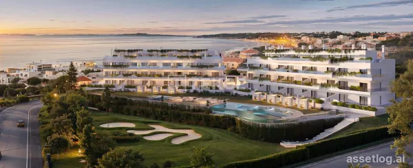 Flats with Sea View Close to the Golf Course in Mijas Málaga